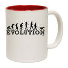 Evolution Dog Walker - Funny Coffee Mug Cup