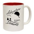 Pm Adventure Before Dementia Skiing Slope White - Funny Coffee Mug