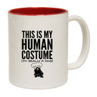 This Is My Human Costume Dog - Funny Coffee Mug