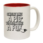 Pb Sweat Like A Pig - Funny Coffee Mug