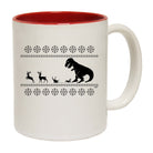 Christmas Lunch For Trex Jumper - Funny Coffee Mug