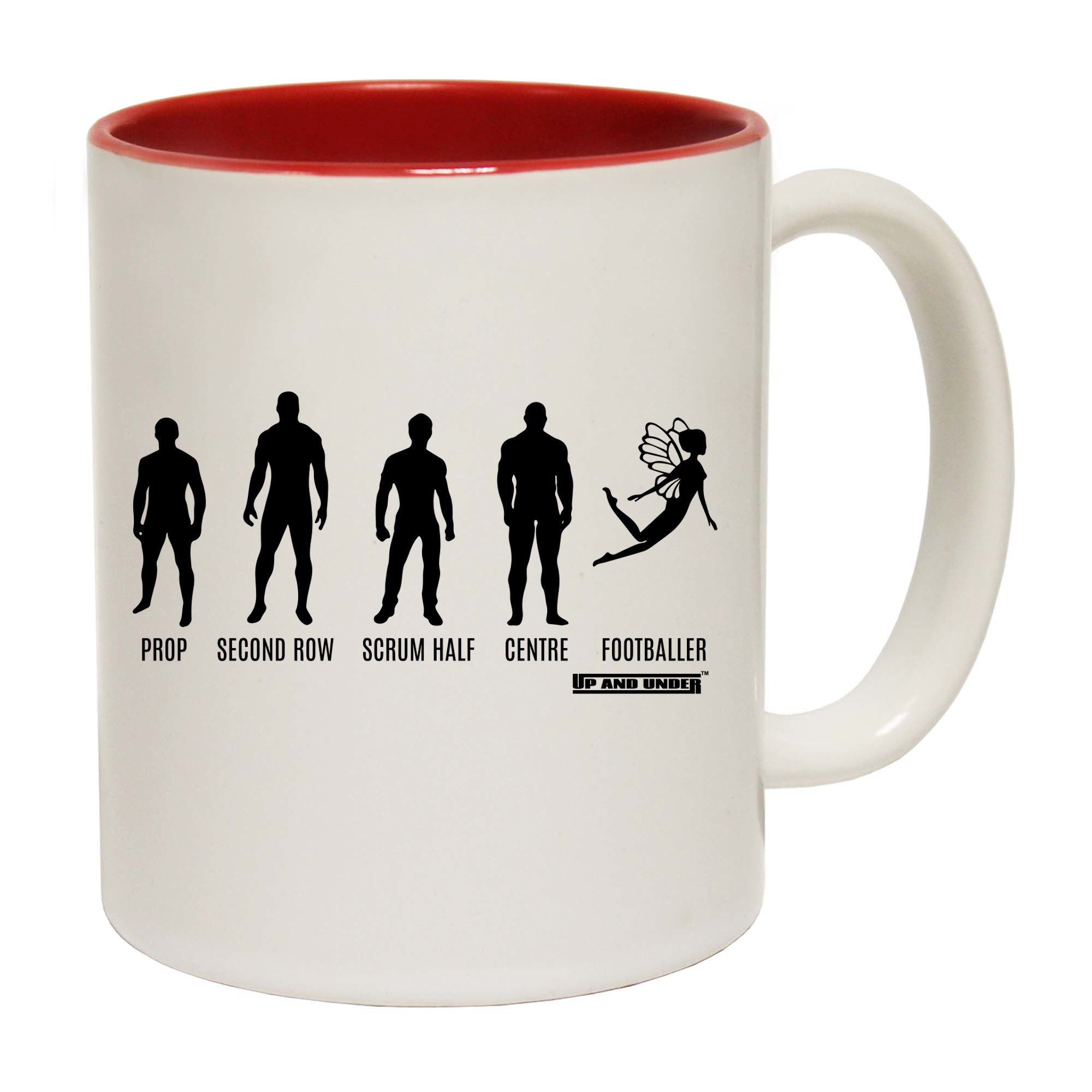 Uau Prop Second Row Footballer - Funny Coffee Mug