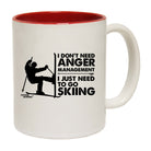 Pm I Dont Need Anger Management Skiing - Funny Coffee Mug