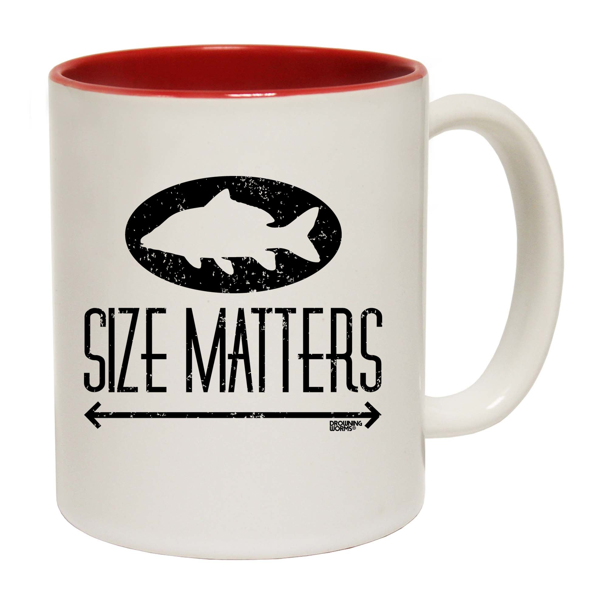 Size Matters Fishing - Funny Coffee Mug