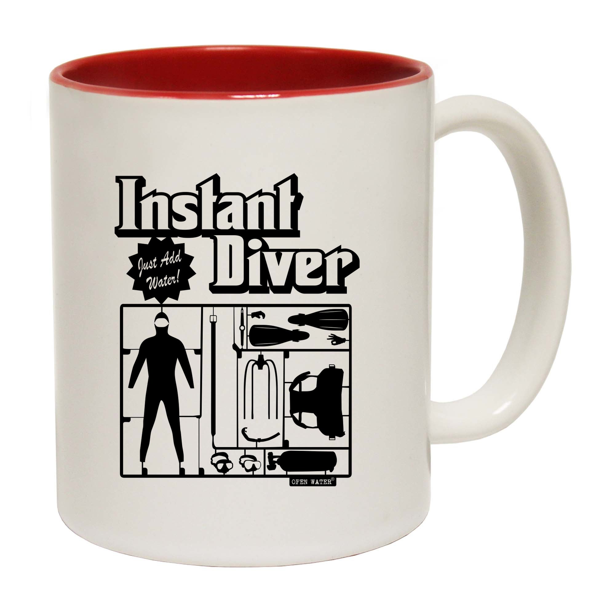 Ow Instant Diver - Funny Coffee Mug