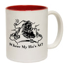 Christmas Where My Hos At - Funny Coffee Mug