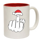 Christmas Middle Finger Christmas - Funny Coffee Mug