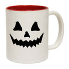 Halloween Pumpkin Face Black - Funny Coffee Mug