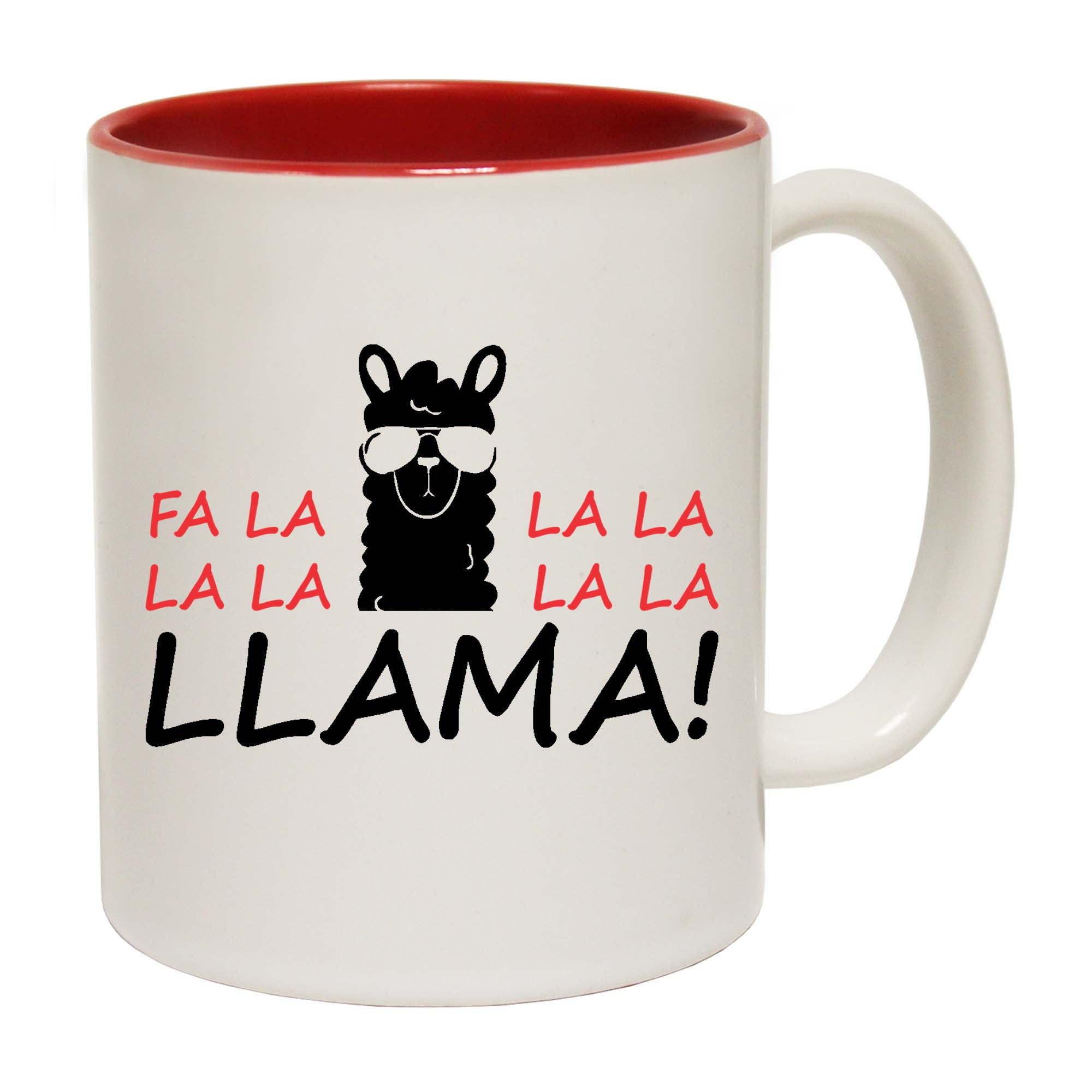 Christmas Fa La La La Lama - Funny Coffee Mug