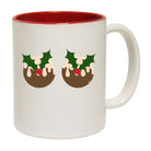 Christmas Pudding B  Bie - Funny Coffee Mug