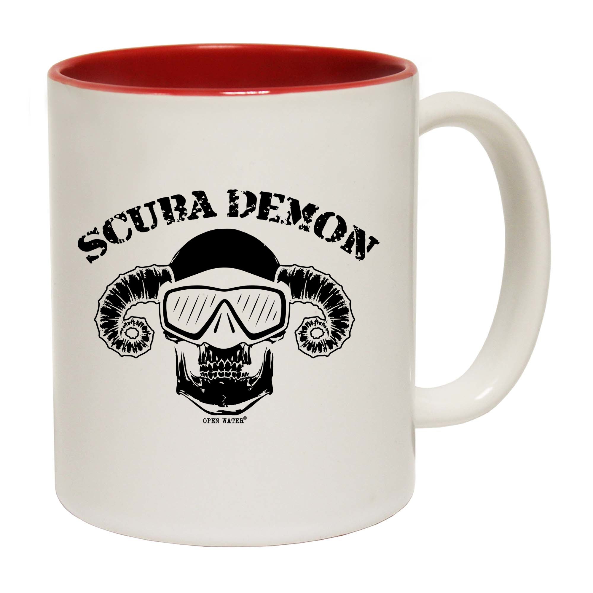 Ow Scuba Demon - Funny Coffee Mug