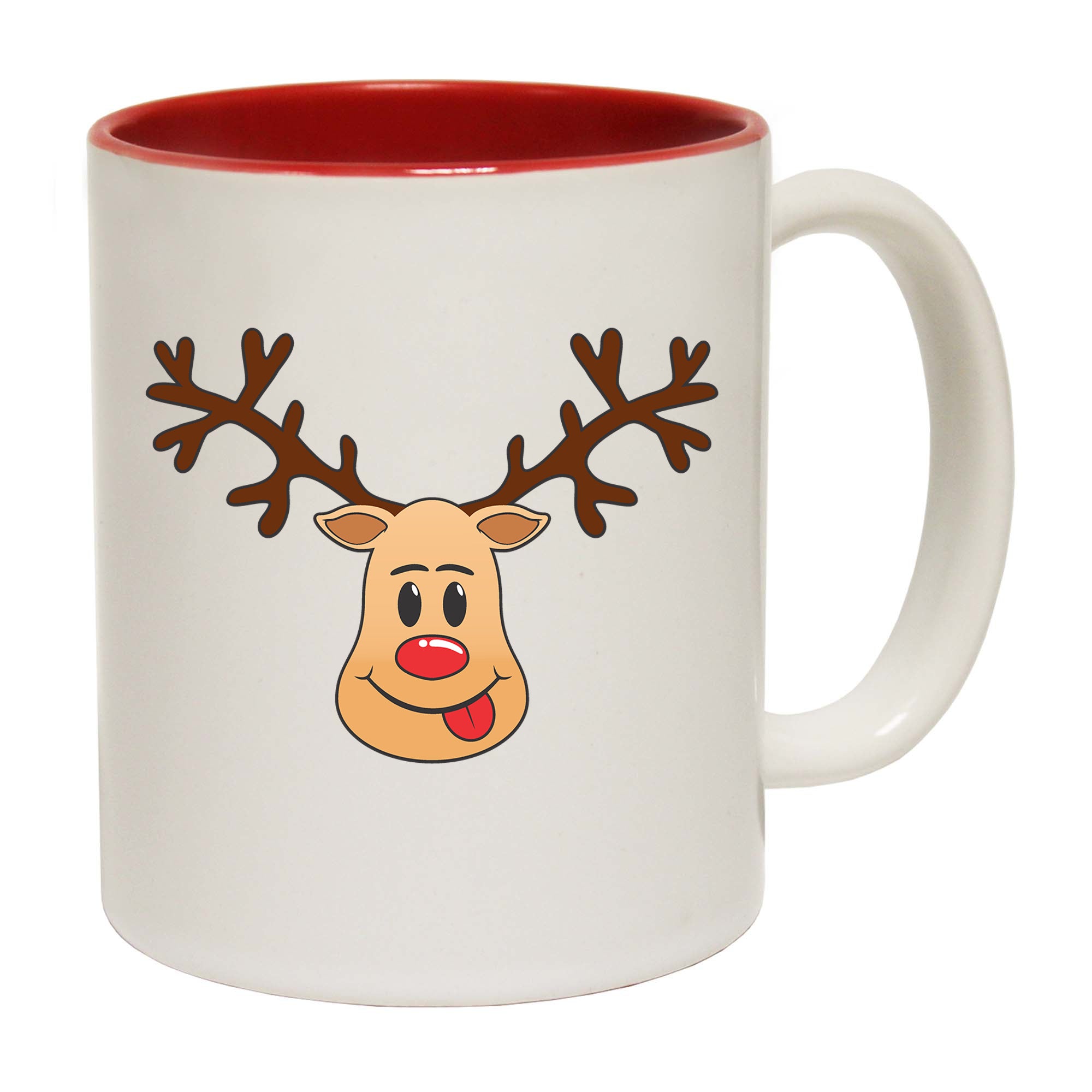 Christmas Rudolph Reindeer - Funny Coffee Mug