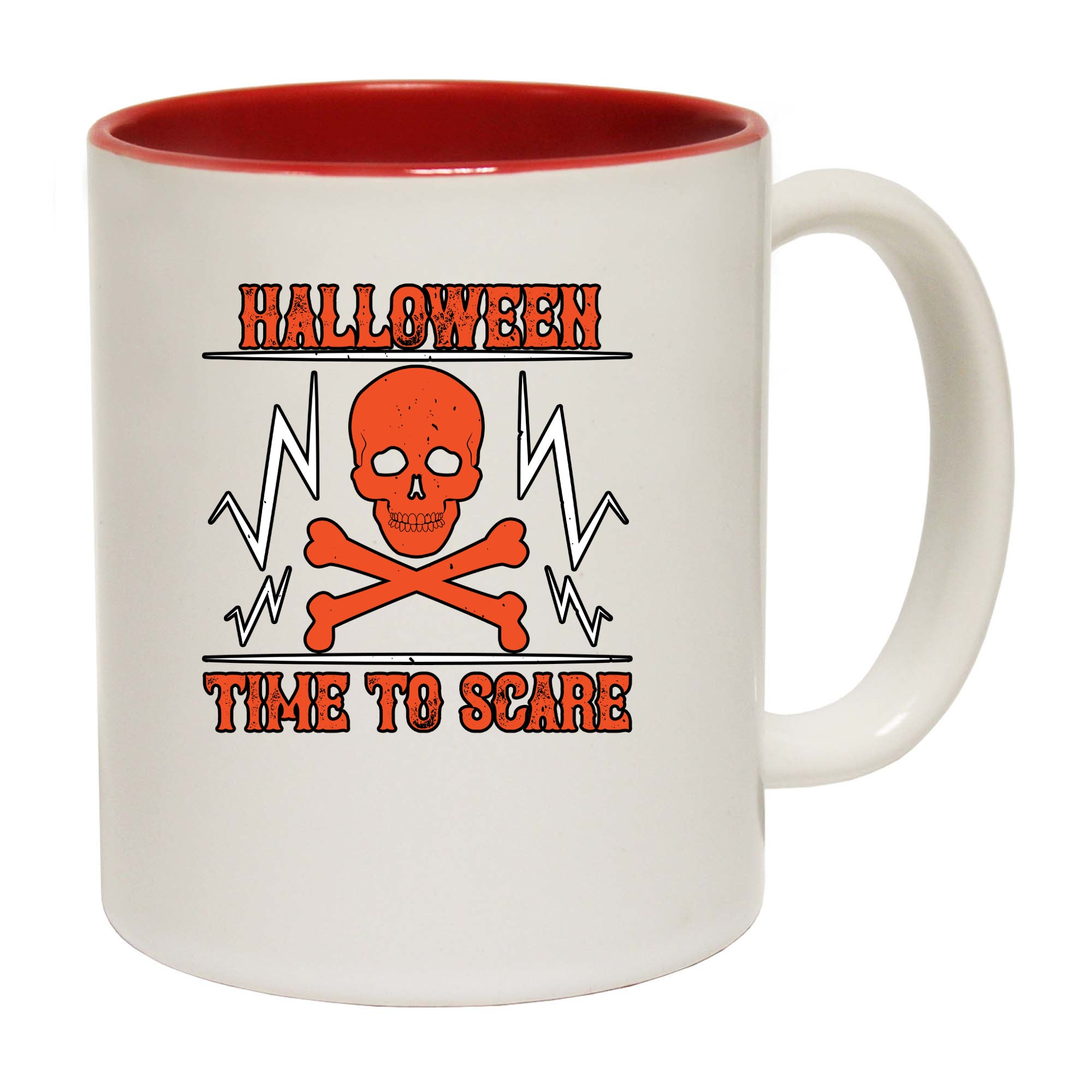 Halloween Time To Scare - Funny Coffee Mug