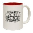 Skiing Snowboarding White Out - Funny Coffee Mug