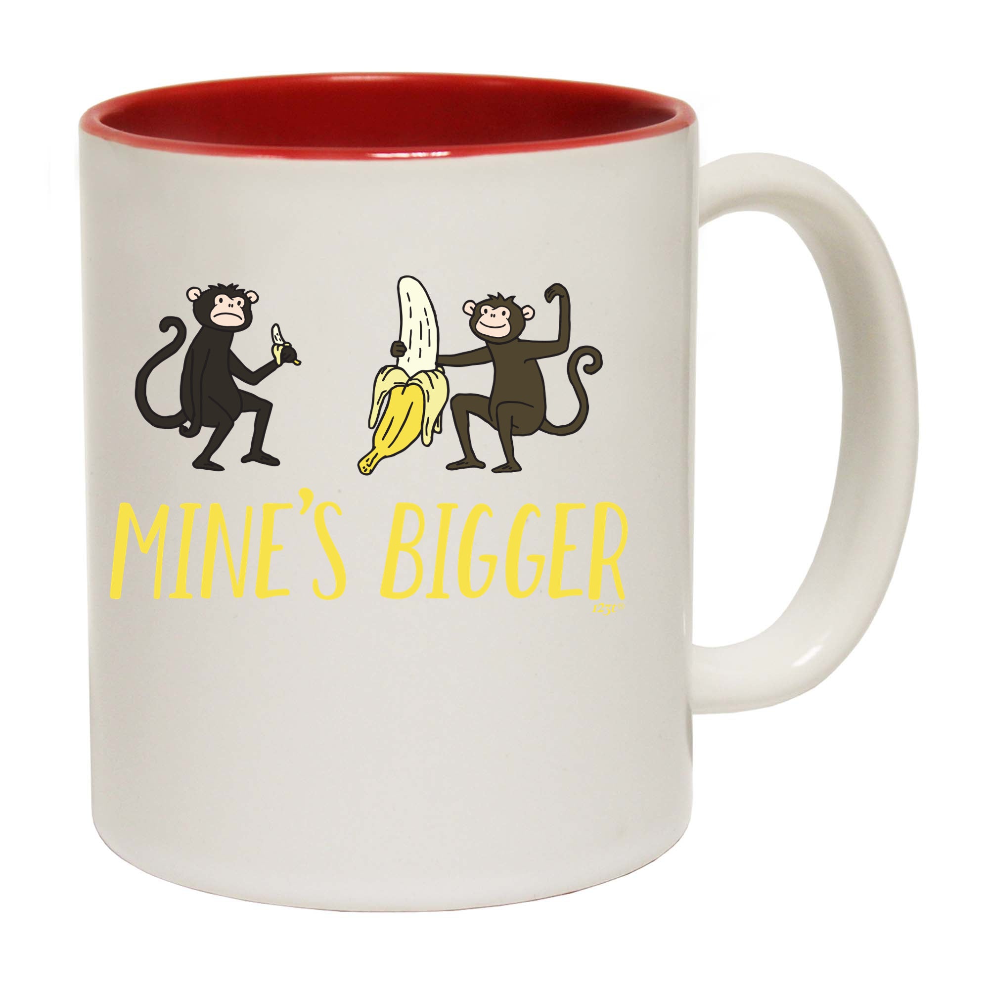 Mines Bigger Monkey - Funny Coffee Mug