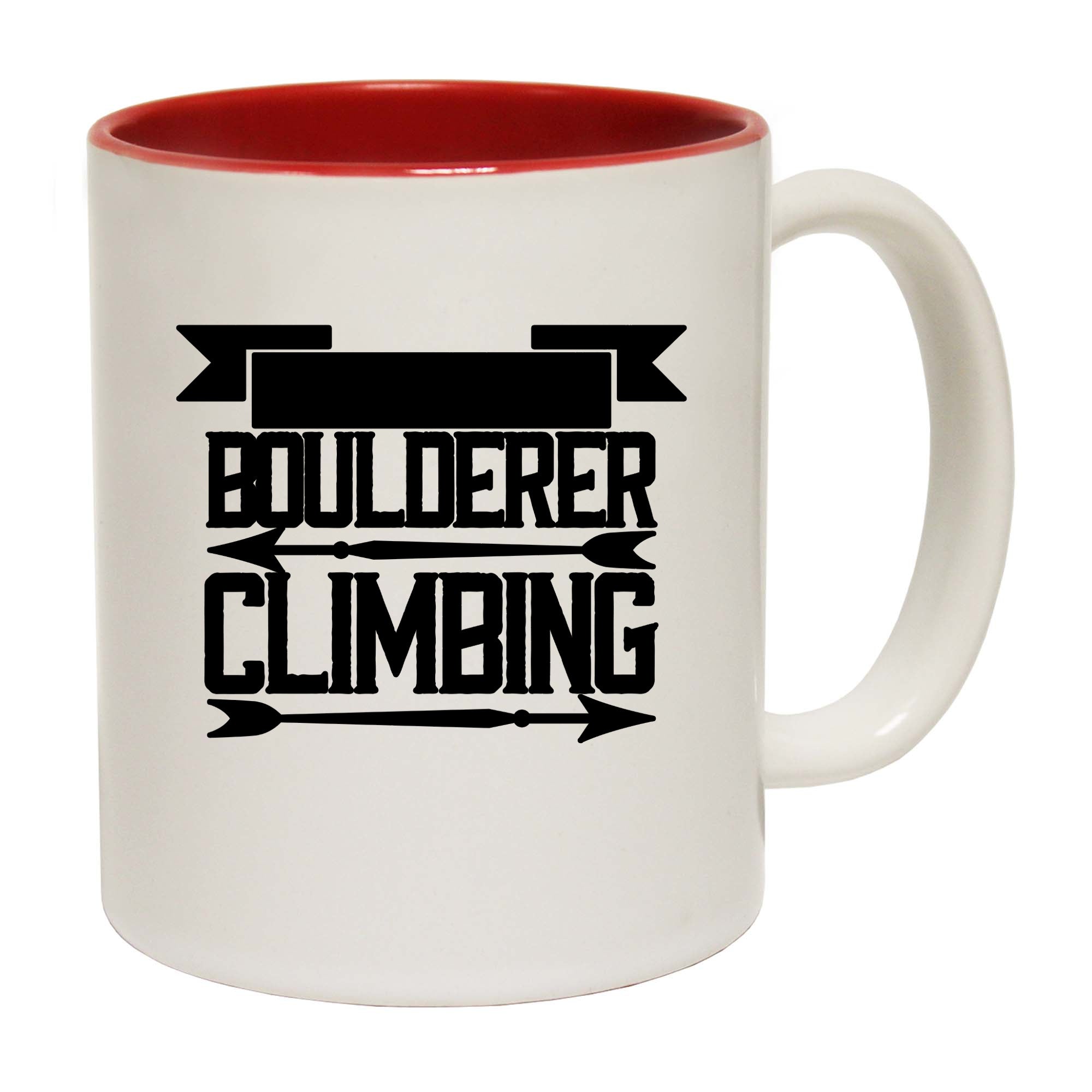 Rock Climbing Average Boulderer Climbing - Funny Coffee Mug