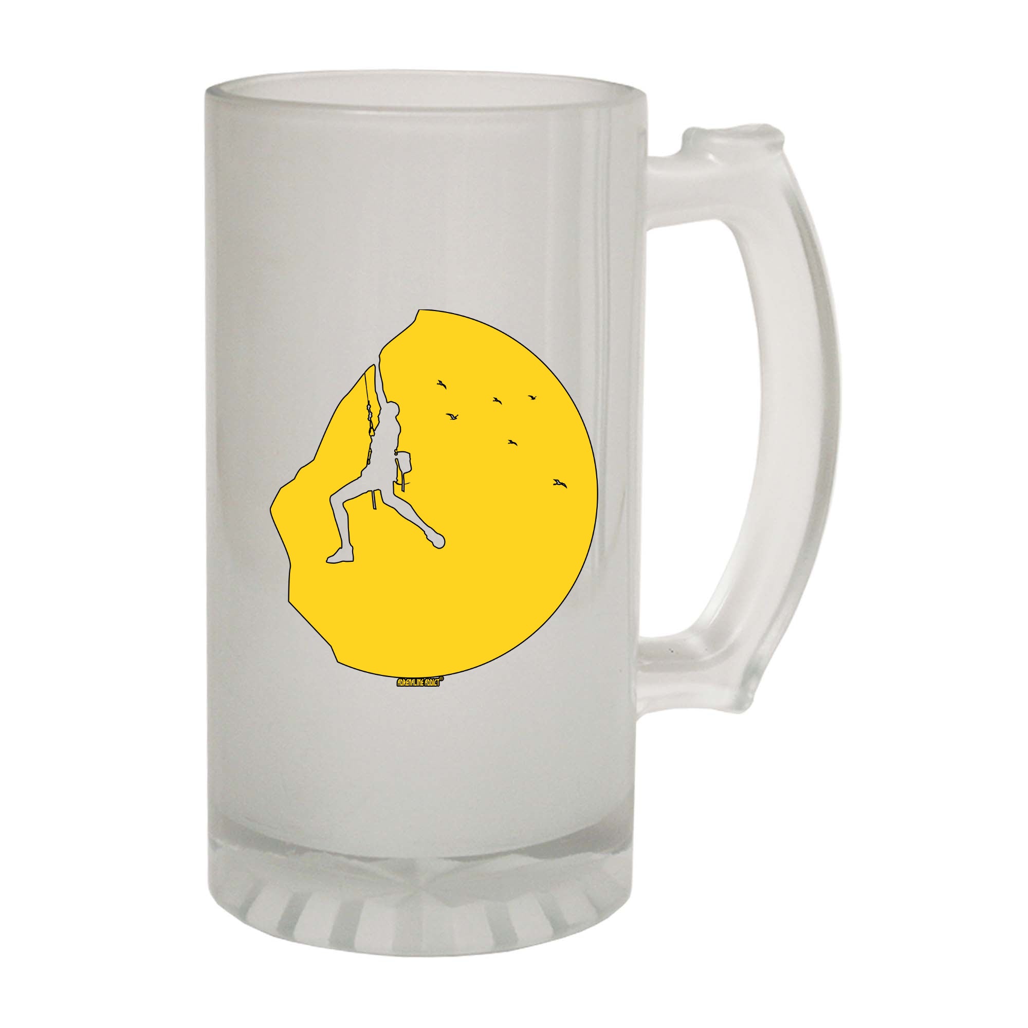 Aa Climbing Sunset - Funny Beer Stein