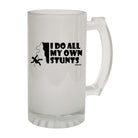 Aa I Do All My Stunts Climbing - Funny Beer Stein