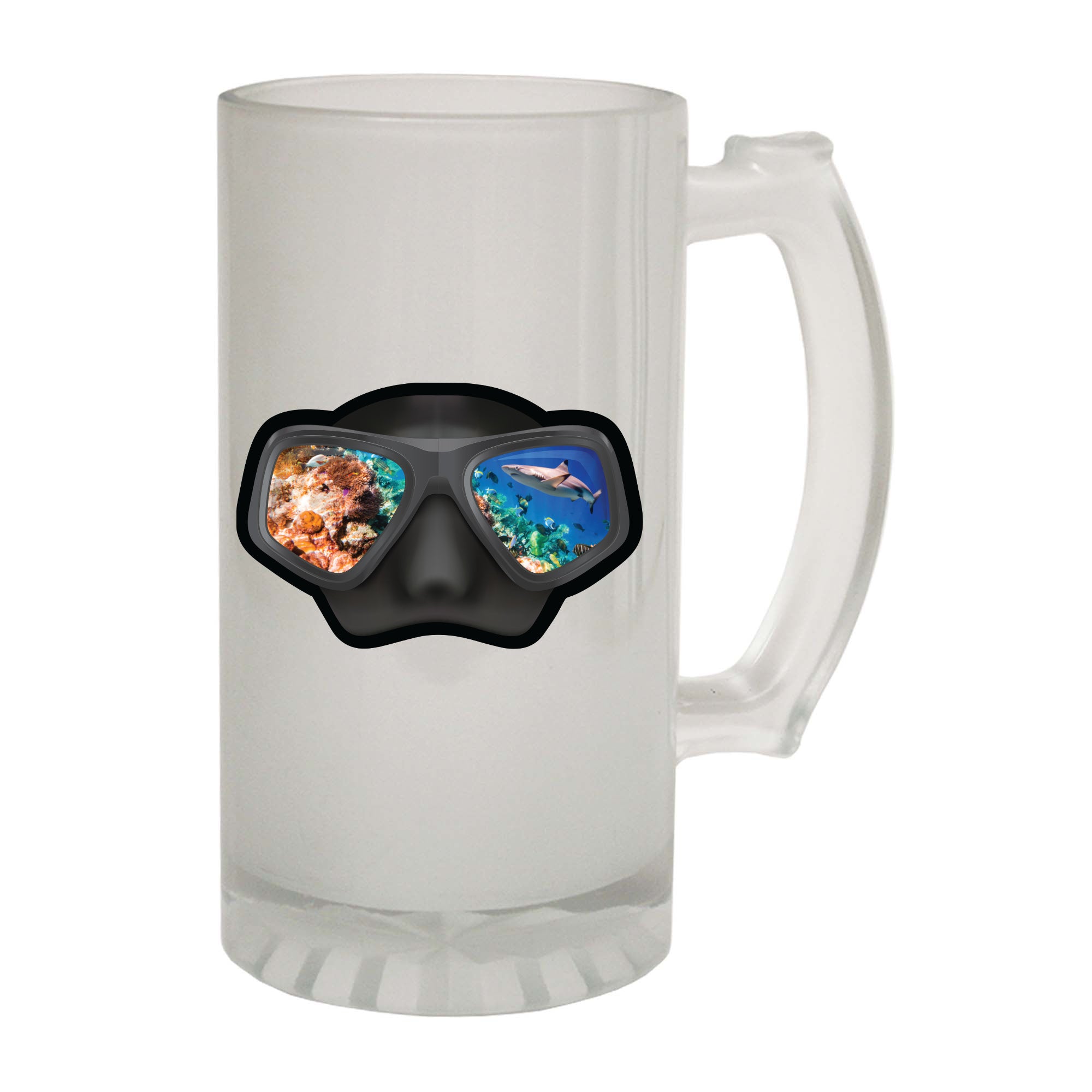 Ow Scuba Goggles Versacam - Funny Beer Stein