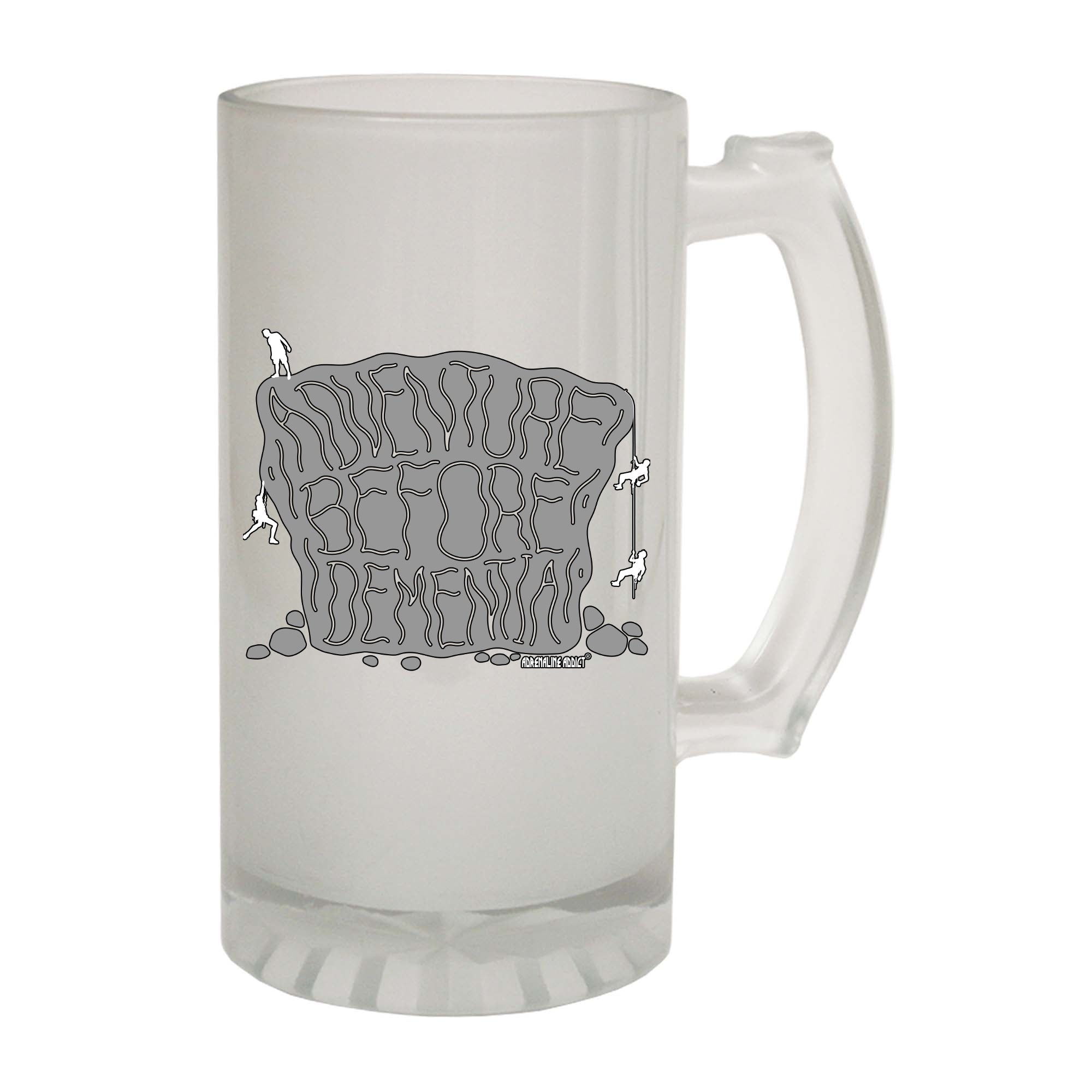 Aa Adventure Before Dementia Rock Climber - Funny Beer Stein