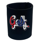 Oob Golf Argyle Pattern - Funny Stubby Holder