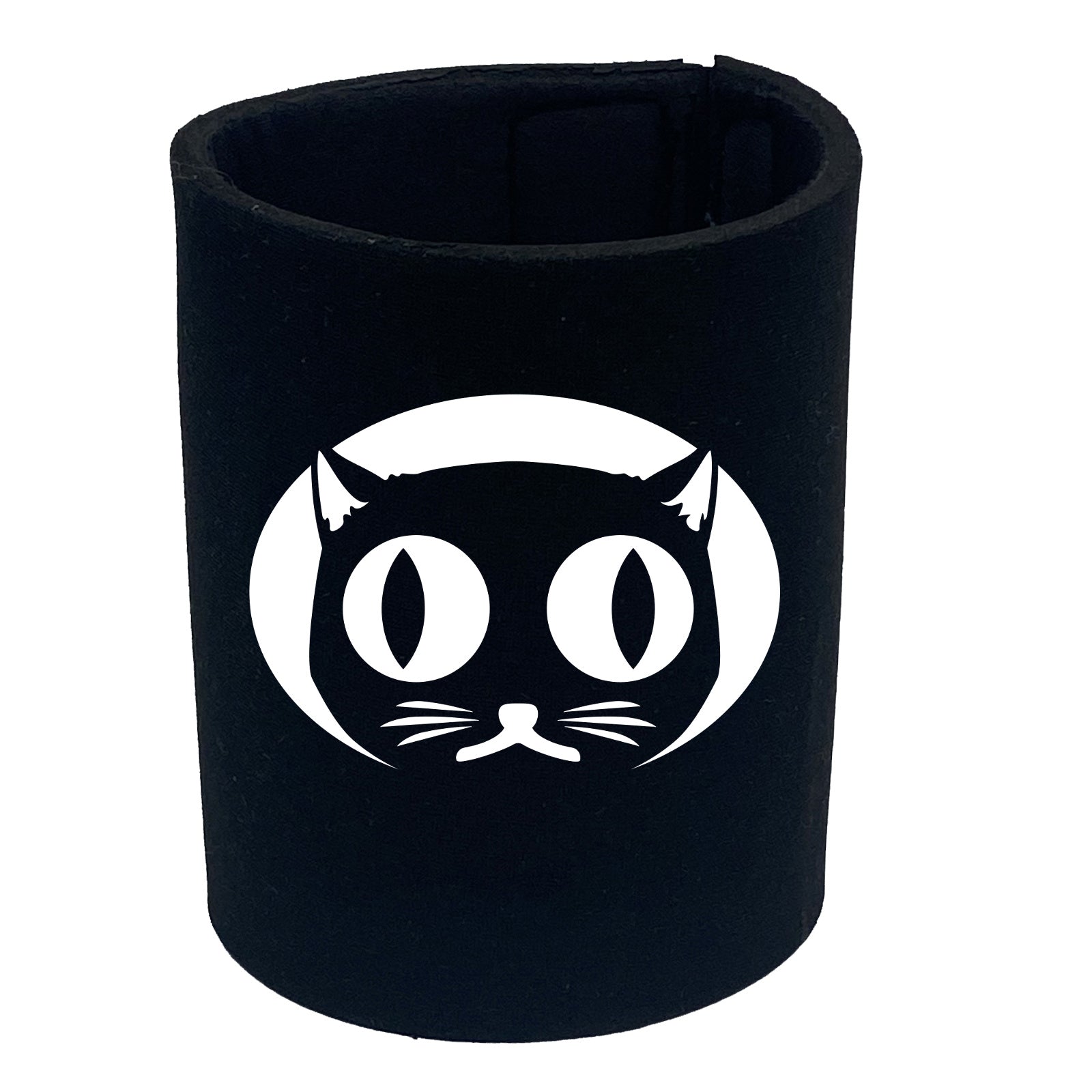 Halloween Cat Face - Funny Stubby Holder