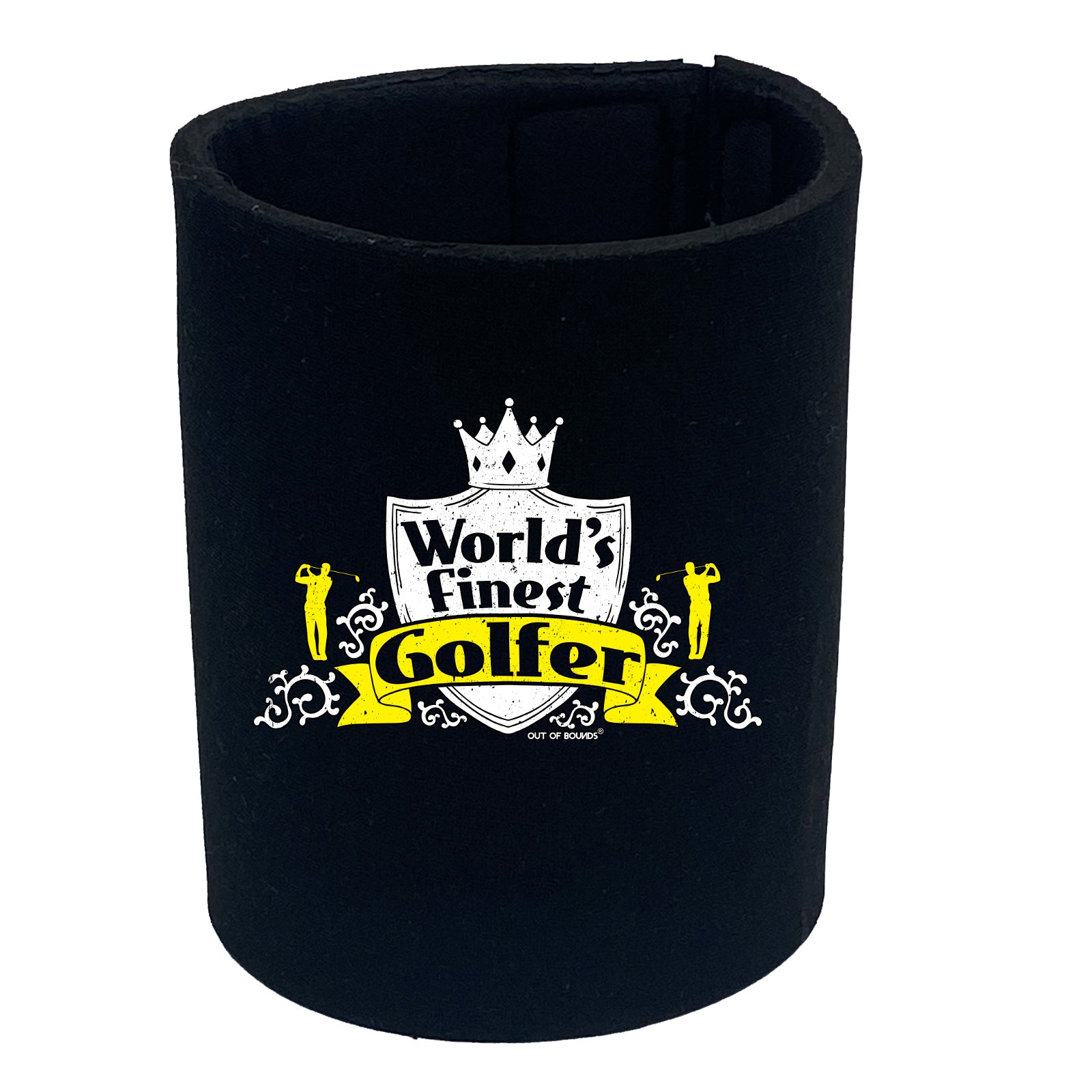 Oob Worlds Finest Golfer - Funny Stubby Holder