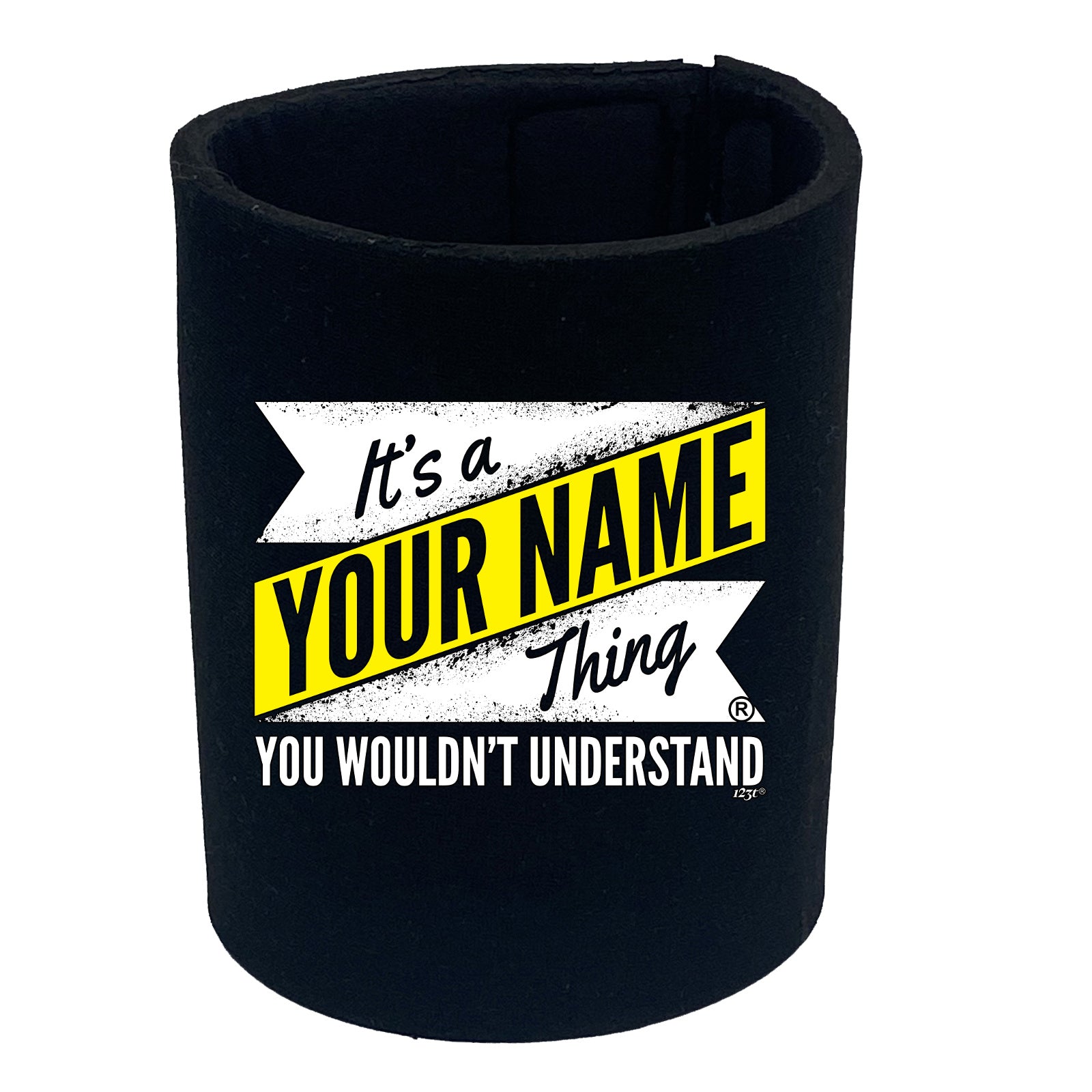 Your Name V2 Surname Thing - Funny Stubby Holder