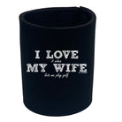 Oob I Love It When My Wife Lets Me Play Golf - Funny Stubby Holder