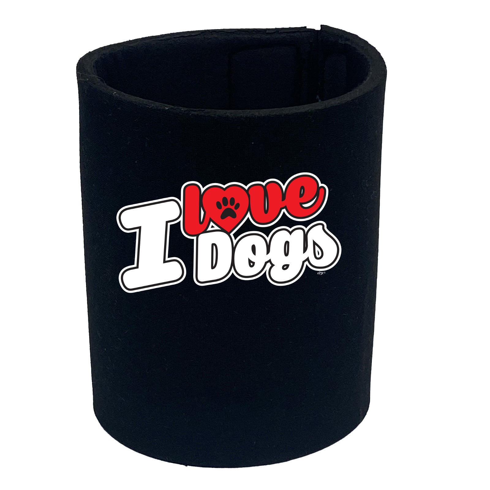 Love Dogs Stencil - Funny Stubby Holder